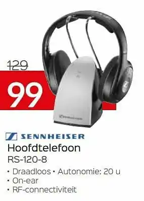Sennheiser hoofdtelefoon rs-120-8