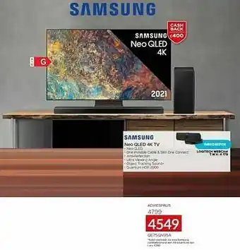 Selexion Samsung neo qled 4k tv qe75qn95a aanbieding