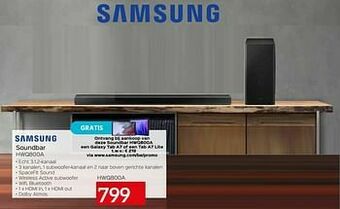 Selexion Samsung soundbar hwq800a aanbieding
