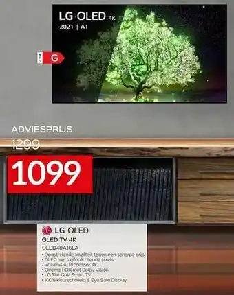 Selexion Lg oled tv 4k oled48a16la aanbieding
