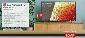Selexion Lg nanocell tv nano756pa 75nano756pa aanbieding