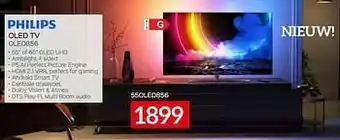 Selexion Philips oled tv oled856 55oled856 aanbieding