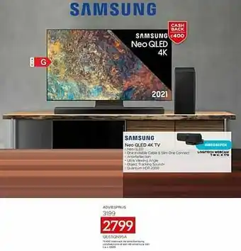 Selexion Samsung neo qled 4k tv qe65qn95a aanbieding