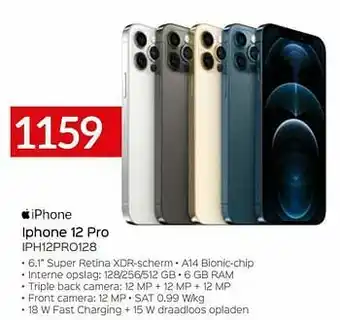 Selexion Apple iphone 12 pro iph12pro128 aanbieding