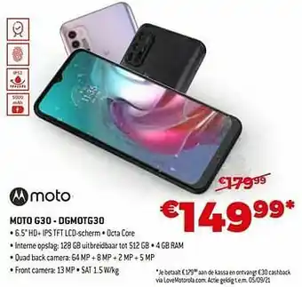 Exellent Motorola moto g30 - dgmotg30 aanbieding