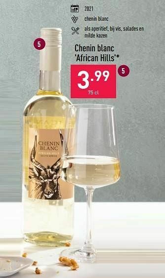 Chenin blanc african hills