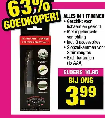 Alles In 1 Trimmer