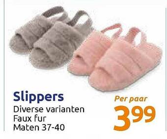 Action Slippers aanbieding