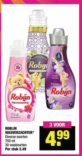 Big Bazar Robijn Wasverzachter aanbieding