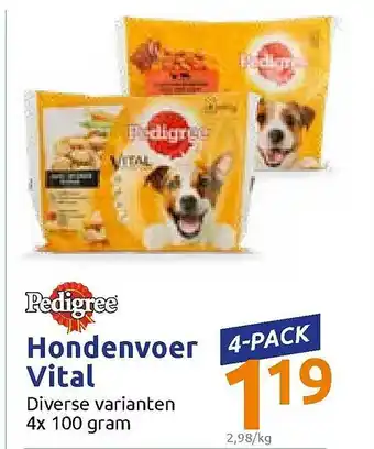 Pedigree Hondenvoer Vital