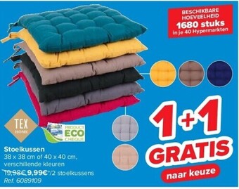 Carrefour Stoelkussen aanbieding