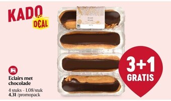 Eclairs met chocolade