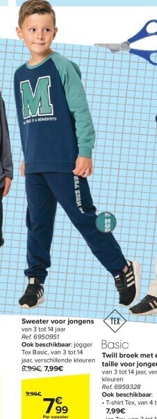 Carrefour Sweater voor jongens aanbieding