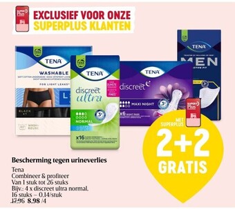 Delhaize Bescherming tegen urineverlies aanbieding