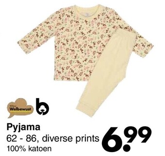 Wibra Pyjama aanbieding