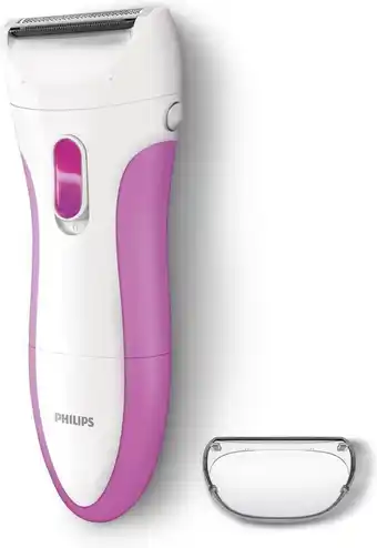 Bol.com Philips satinshave essential hp6341/00 - ladyshave - roze aanbieding