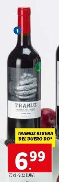 Lidl Tramuz ribera del duero do* aanbieding