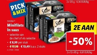 Lidl Minifilets in saus aanbieding