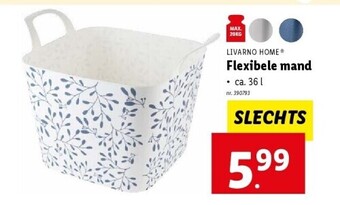 Lidl Flexibele mand aanbieding