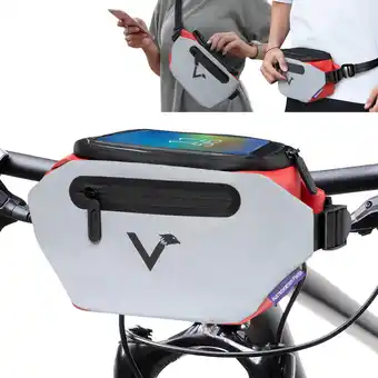 Decathlon Citybag - 3in1 fietstas stuur aanbieding