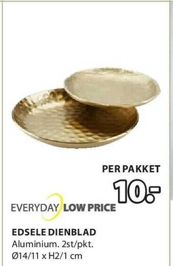 Jysk Edsele dienblad aanbieding