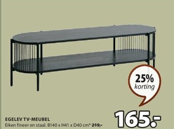 Jysk Egelev tv-meubel aanbieding