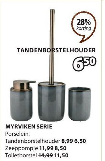 Jysk Tandenborstelhouder aanbieding