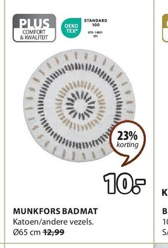 Jysk Bullmark badjas aanbieding