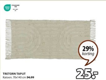 Jysk Tretorn tapijt aanbieding