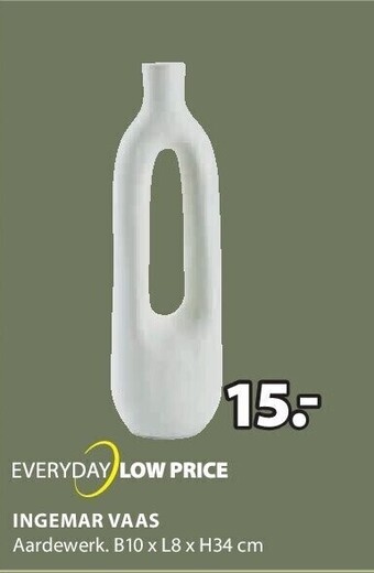 Jysk Ingemar vaas aanbieding