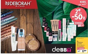 Deborah milano blauwe mascara formula pura