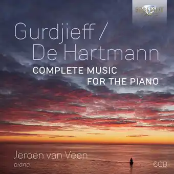 Jeroen van veen - gurdjieff / de hartmann: complete music for the piano (6 cd)