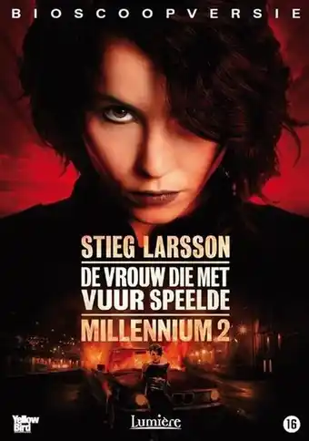 Millennium 2 - de vrouw die met vuur speelde (dvd)