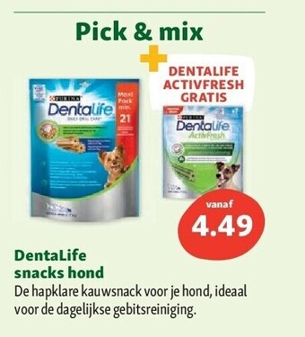 Maxi Zoo Dentalife snacks hond aanbieding