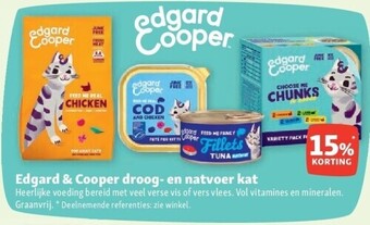 Maxi Zoo Edgard & cooper droog- en natvoer kat aanbieding