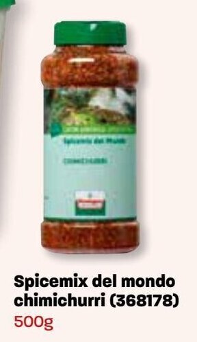 Belgo Snacks Spicemix del mondo chimichurri 500g aanbieding