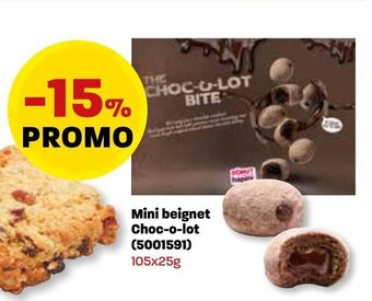 Mini beignet Choc-o-lot 105 x 25g