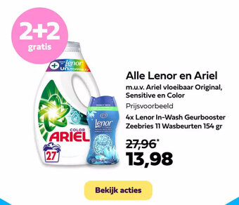 Plein.nl Alle Lenor en Ariel aanbieding