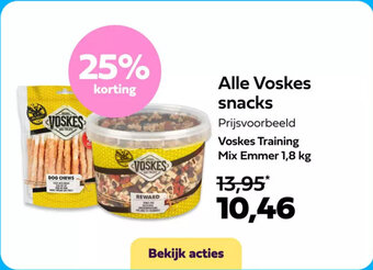 Alle Voskes snacks 1,8 kg