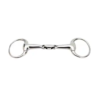 Decathlon 2-rings paardenbit met dubbele roestvrijstalen afdichting horka aanbieding