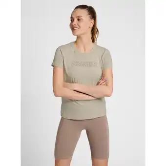 Decathlon Dames-t-shirt van katoen hummel te cali aanbieding