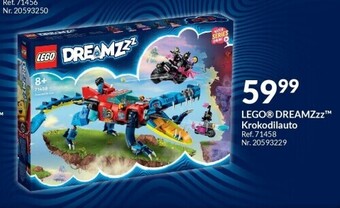 Fun Lego dreamzzz krokodilauto aanbieding