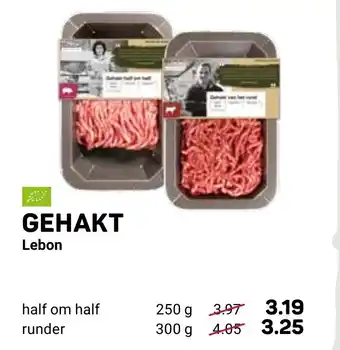 Gehakt Lebon