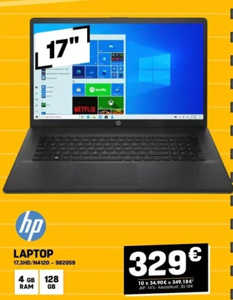Electro Depot Hp laptop aanbieding