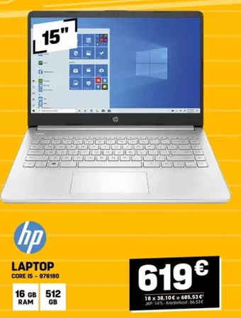 Electro Depot Hp laptop aanbieding