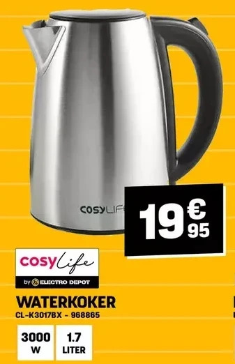 Electro Depot Waterkoker aanbieding