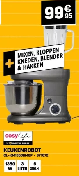 Electro Depot Keukenrobot aanbieding