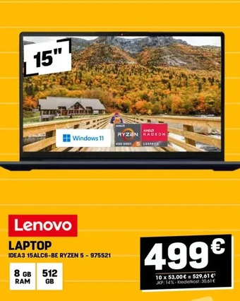 Electro Depot Lenovo laptop aanbieding