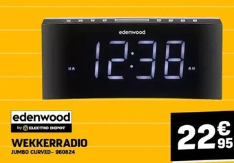 Electro Depot Wekkerradio aanbieding