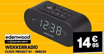 Electro Depot Wekkerradio aanbieding